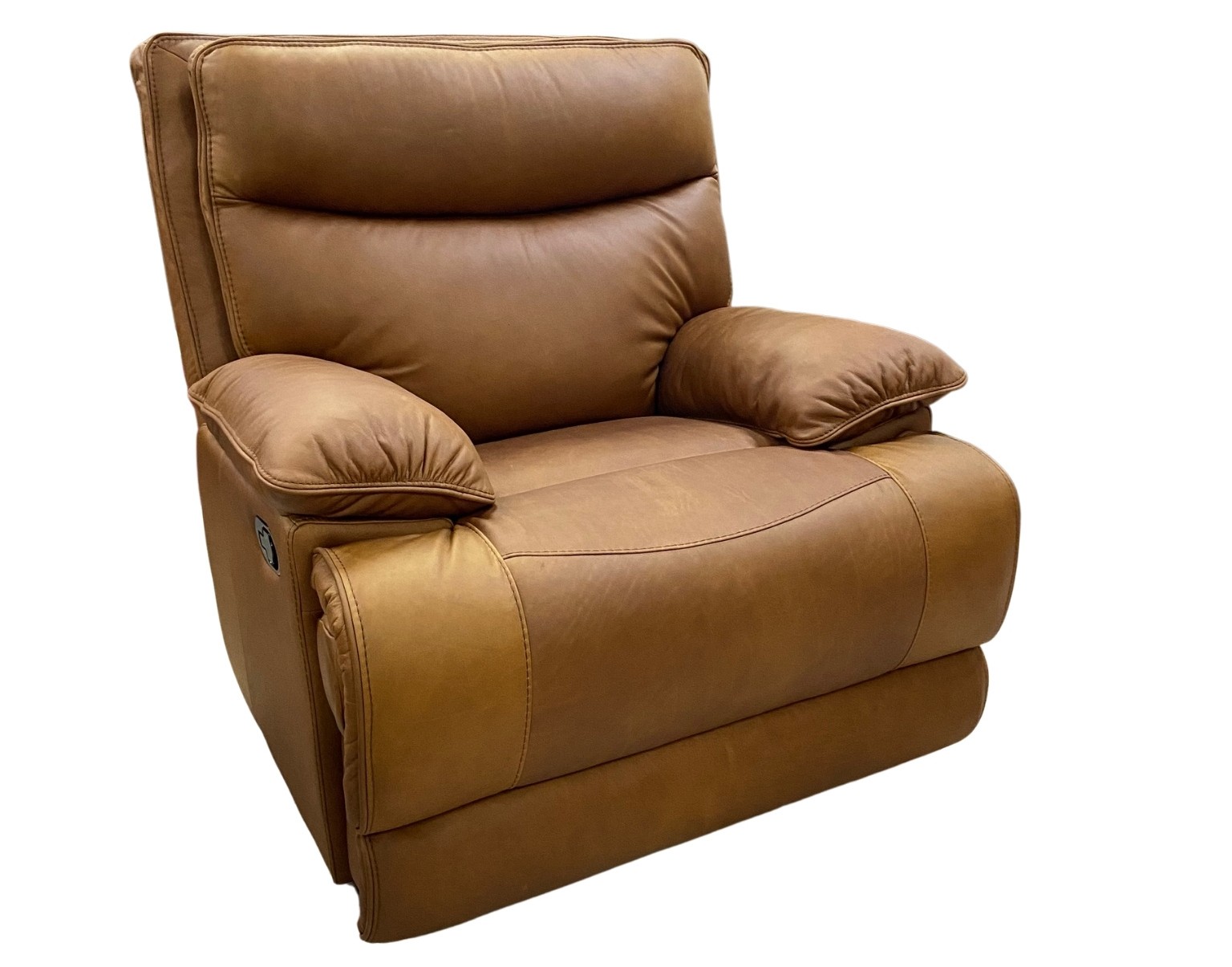 Eland Incliner Chair - Full-Grain Genuine Leather Rustic