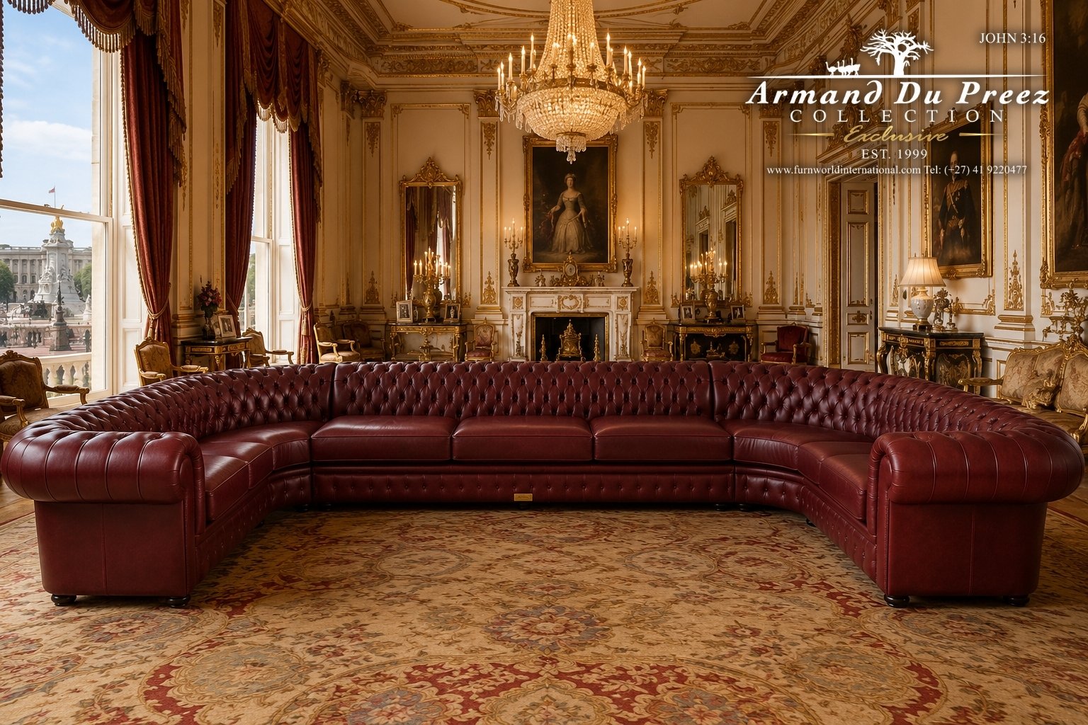 CHESTERFIELD U-CORNER UNIT | BUCKINGHAM PALACE